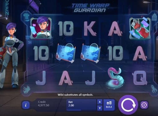 Time Warp Guardian - комбинация символов Комбинация символов в Time Warp Guardian